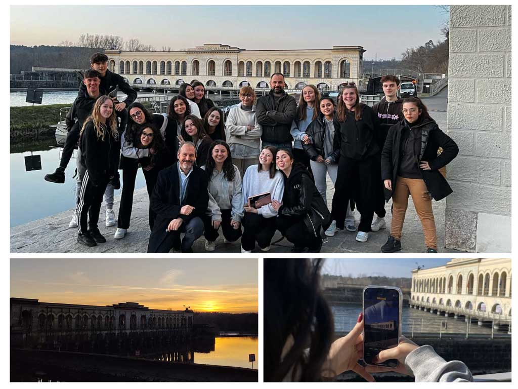 foto di gruppo, Villoresi-Diga-Panperduto